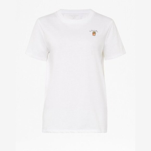 NWT French Connection French Fries boyfriend t-shirt, S - Picture 5 of 9